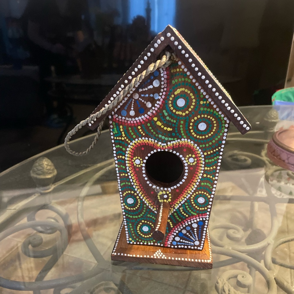 Handcrafted Multicolor Birdhouse
